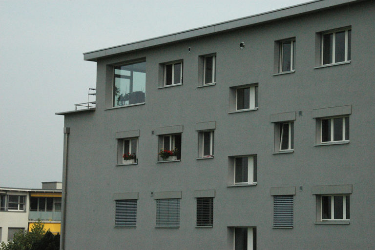 Sanierung Aussendämmung Mehrfamilienhaus Cham
