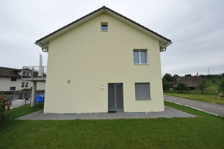 Neubau Einfamilienhaus mit Kompaktfassde